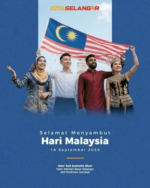 Hari Malaysia: Perpaduan khazanah negara perlu dipelihara - MB