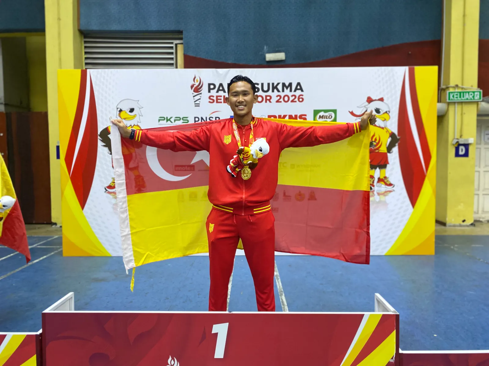 Noorhelmi clinches three gold Para SUKMA athletics events