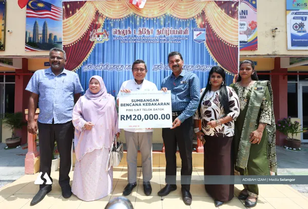 Yayasan MBI channels RM20,000 to repair school roof damaged by storm