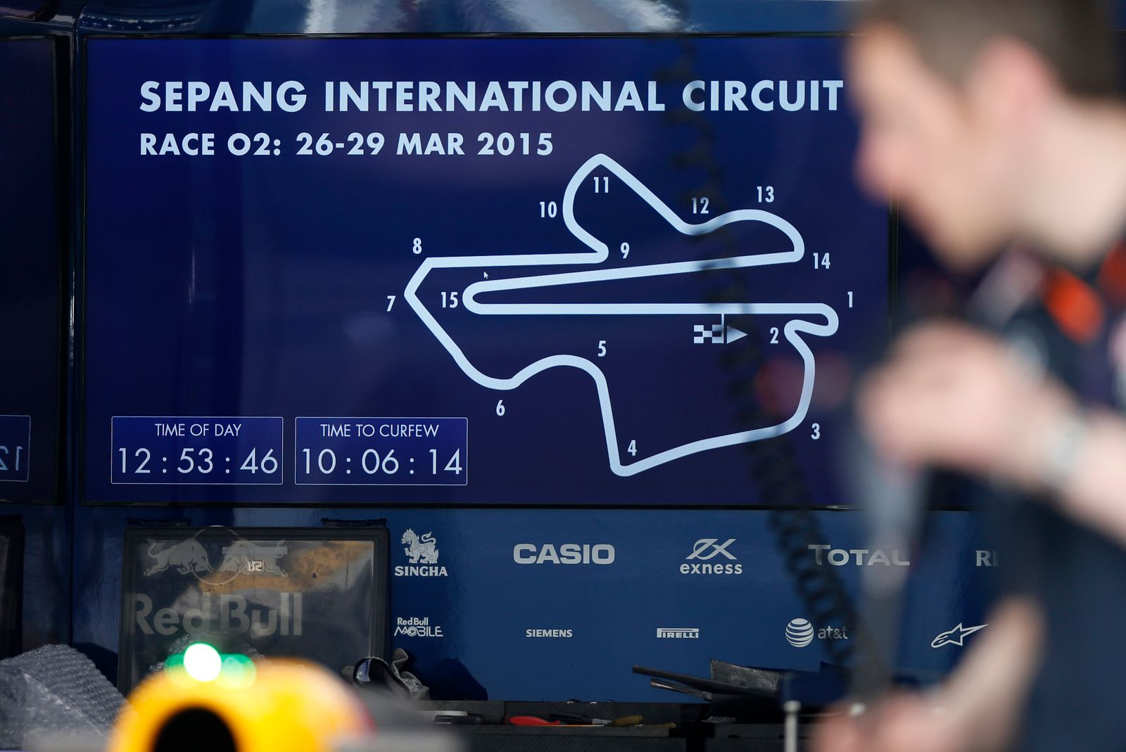 Half of F1 grid face unknown with Sepang track