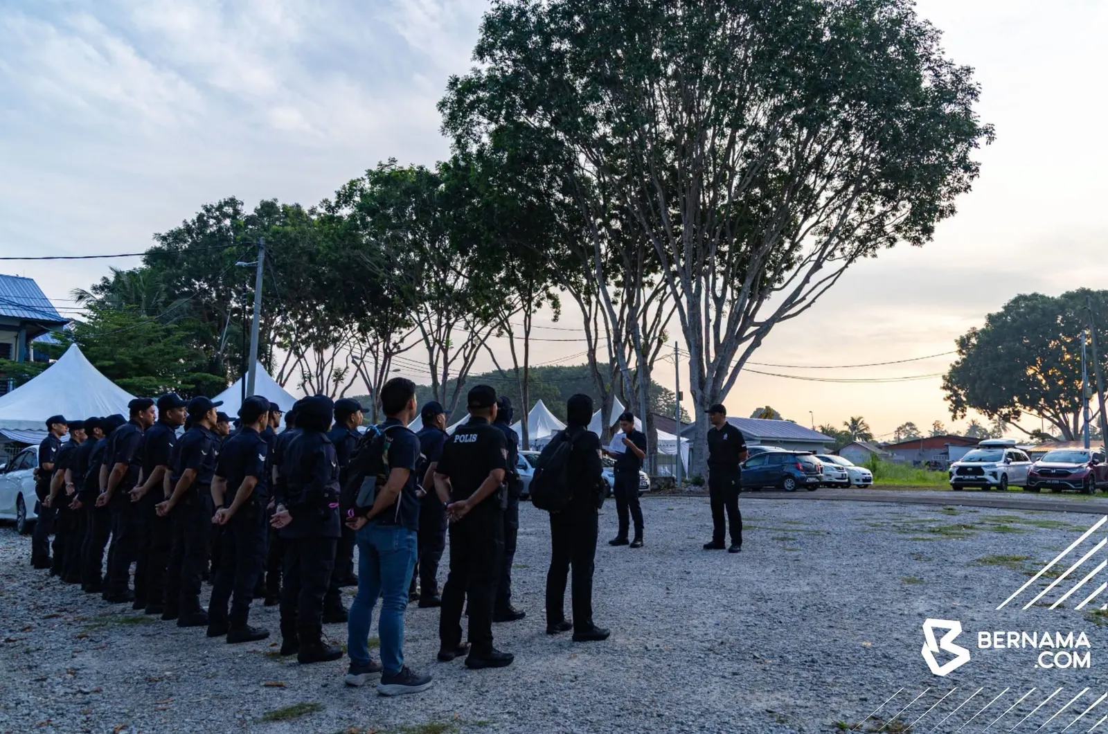 【马六甲州选】1159警力执勤  提名顺利有序进行