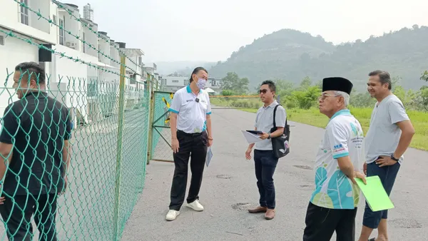 PERHILITAN tambah perangkap babi hutan di Taman Vista Mutiara, Kajang