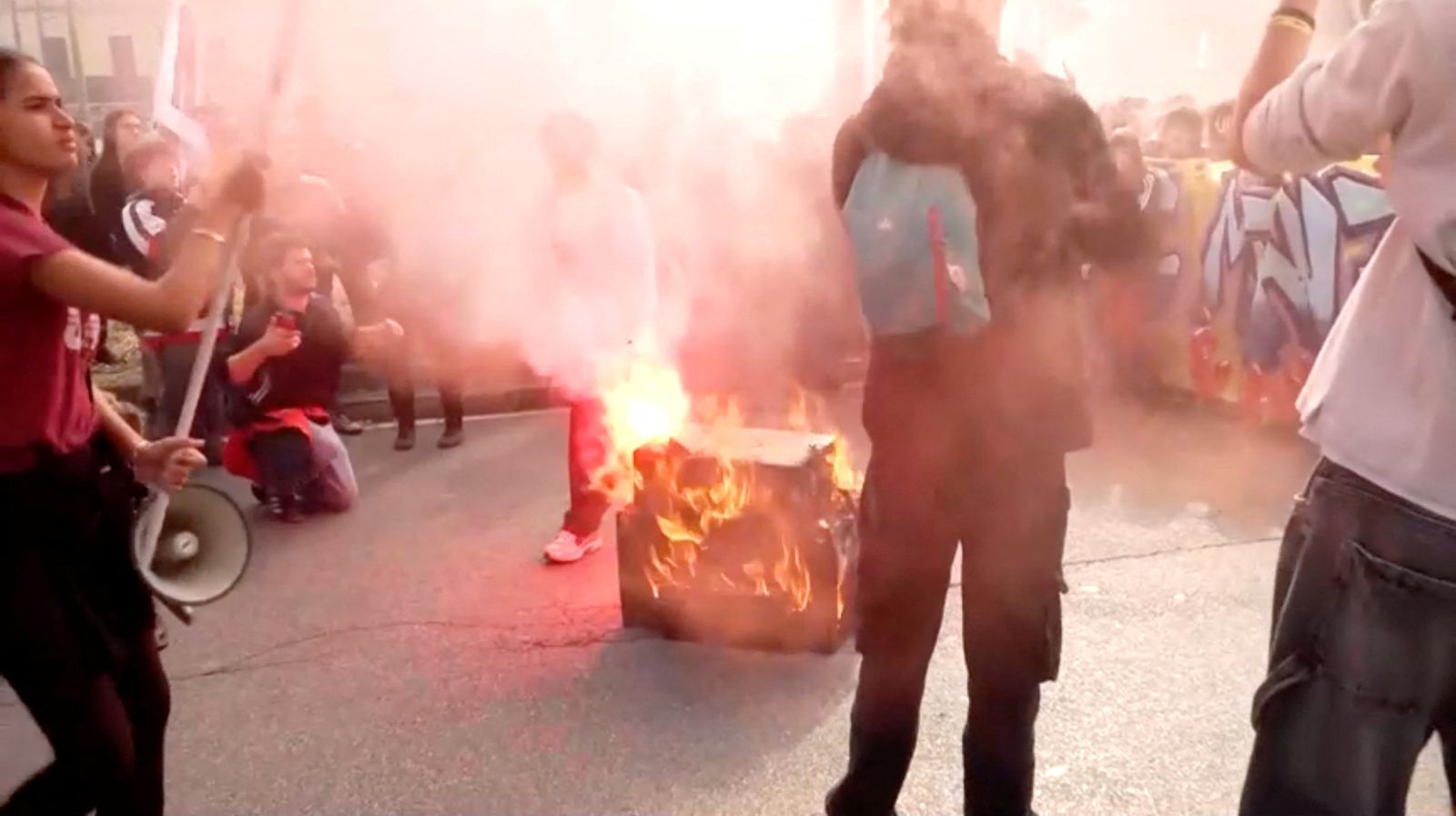 Mass protests sweep Italy during nationwide strike