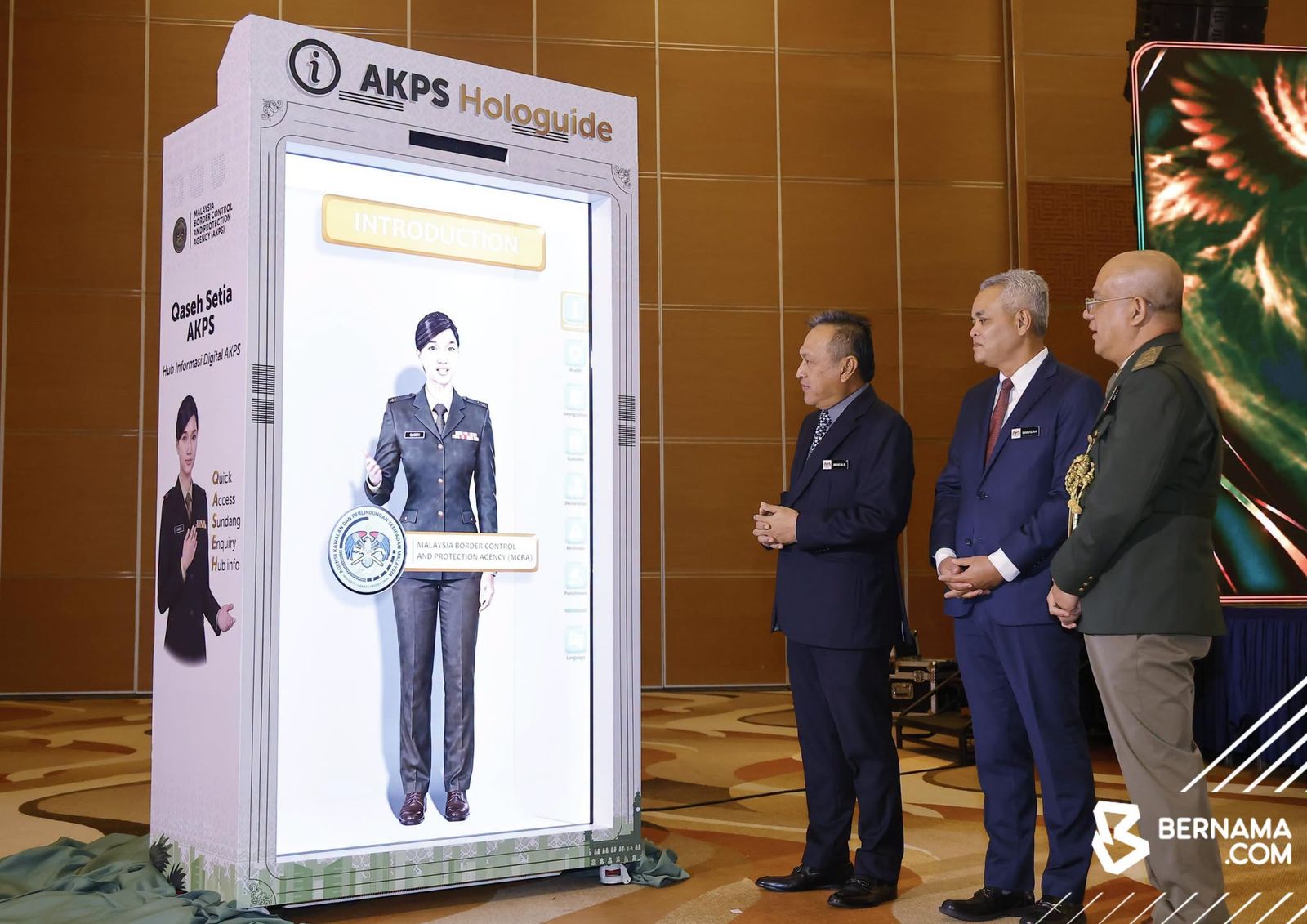 AKPS bangunkan hologram mudahkan prosedur ketibaan pengembara di KLIA