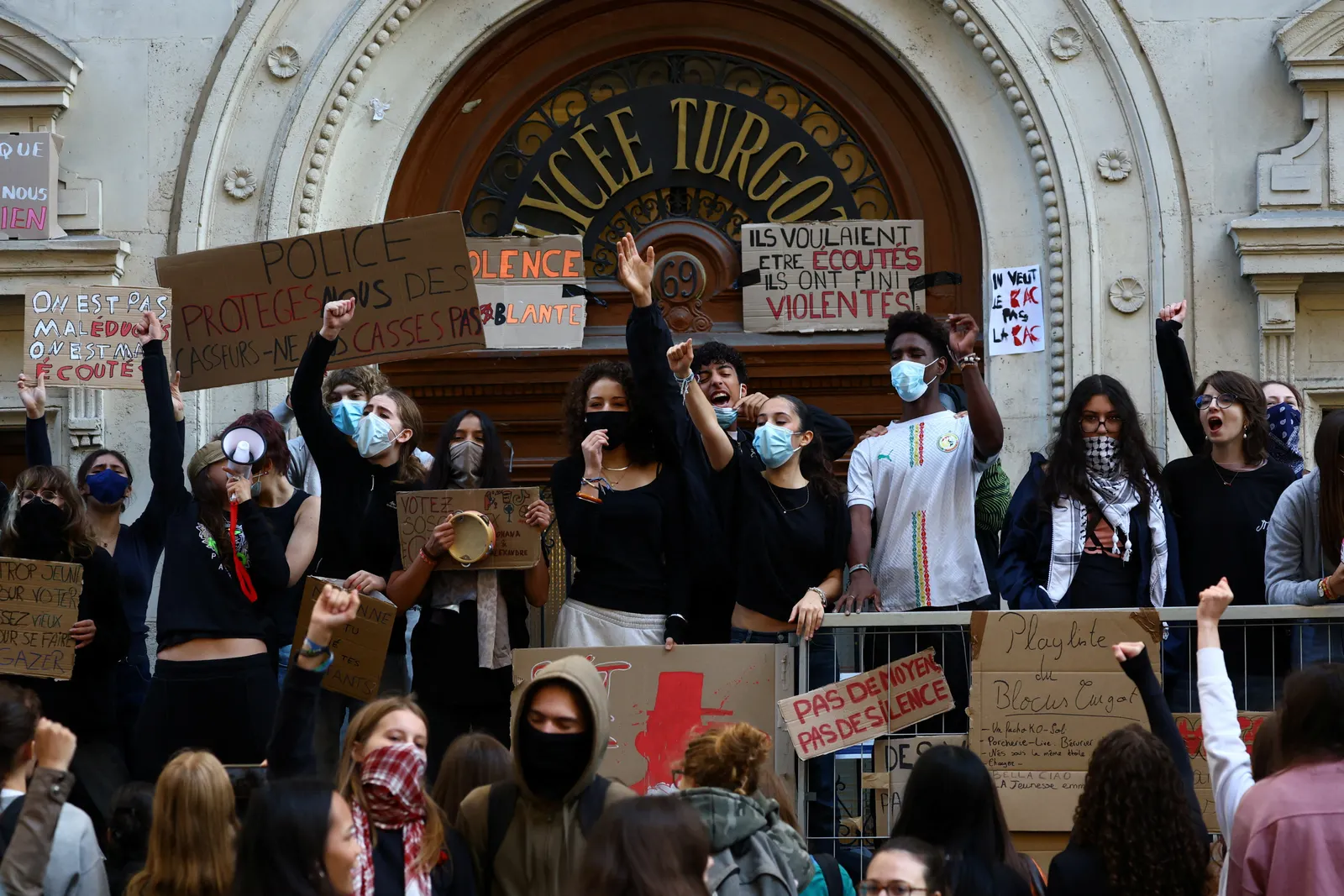 Hundreds of French schools stay closed ahead of nationwide day of student protests