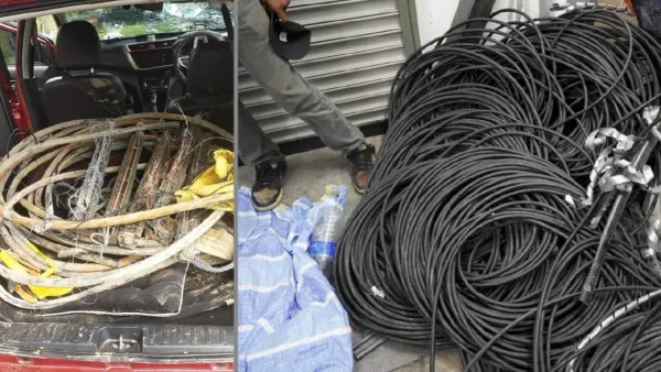 Polis tumpas empat kumpulan curi kabel ECRL, TM
