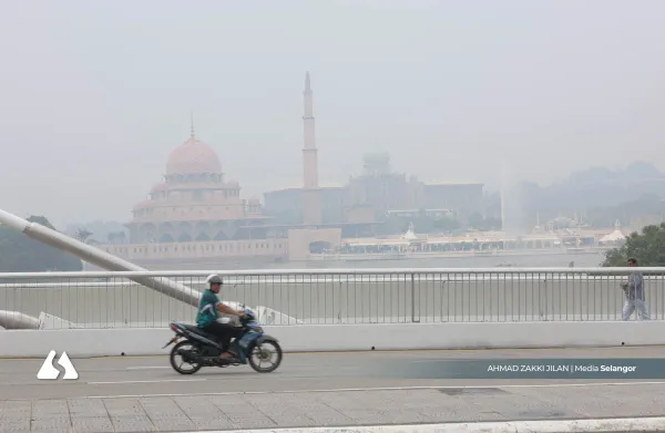 Selangor air quality remains moderate this evening