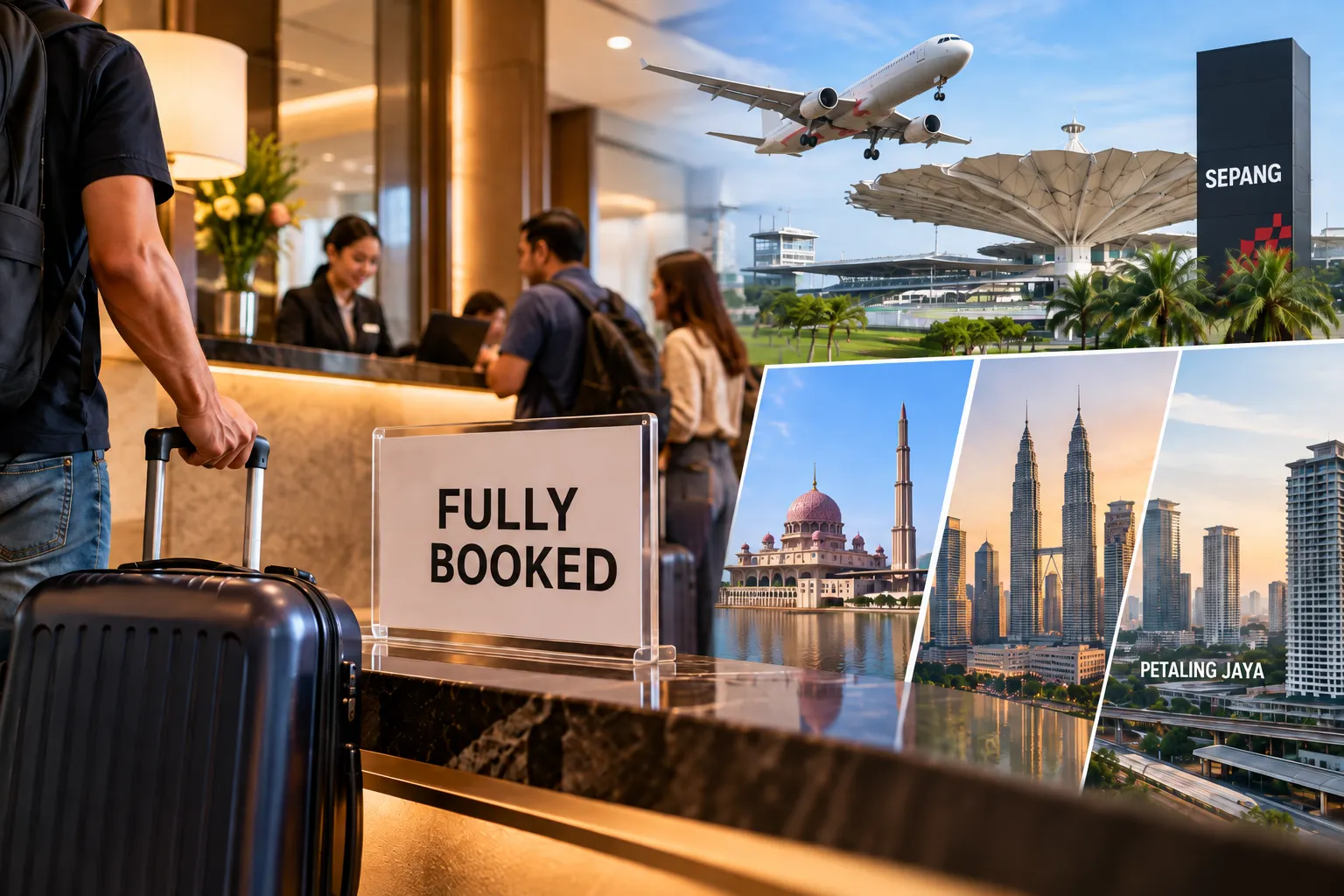 F1 lonjak permintaan hotel, carian penginapan di Sepang naik 1,600 kali ganda