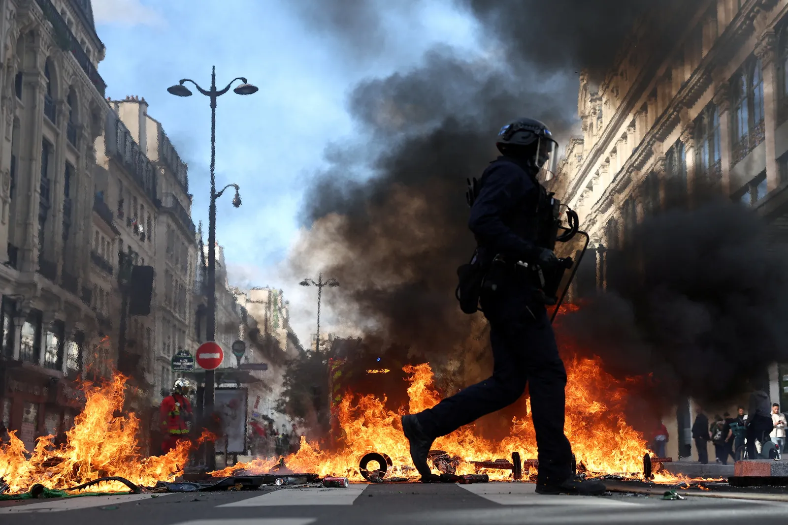 Mass protests in France spiral into worst riots in years