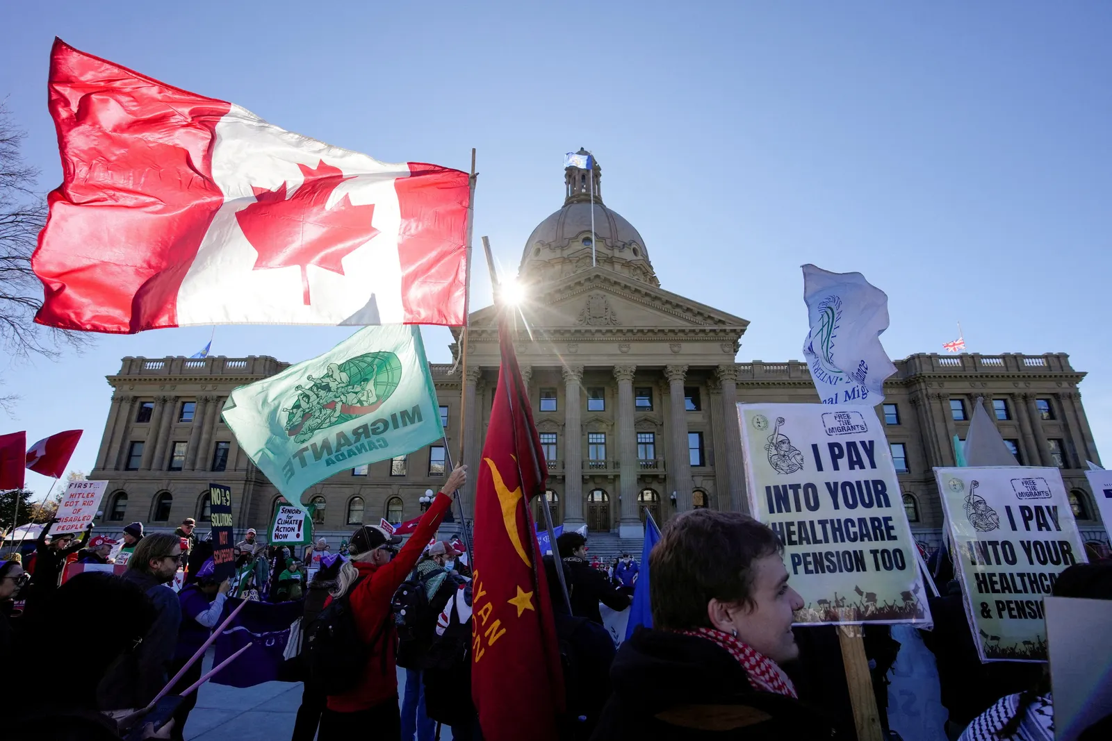 Alberta votes to remain part of Canada