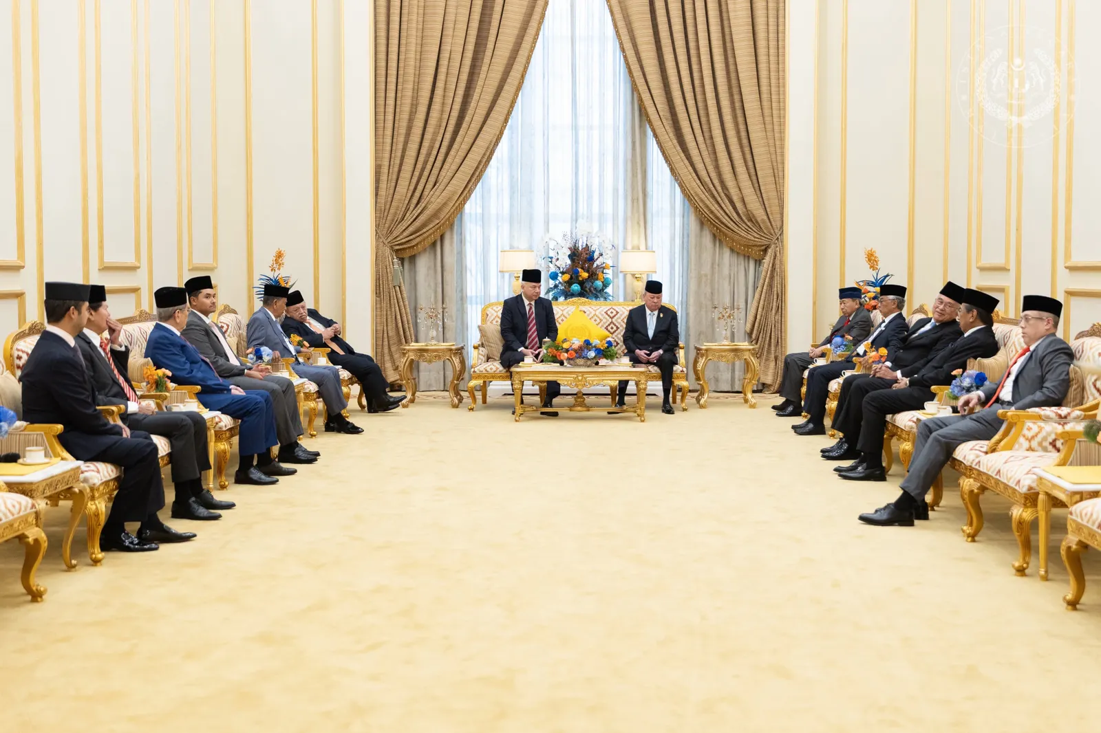 King attends 273rd Conference of Rulers meeting