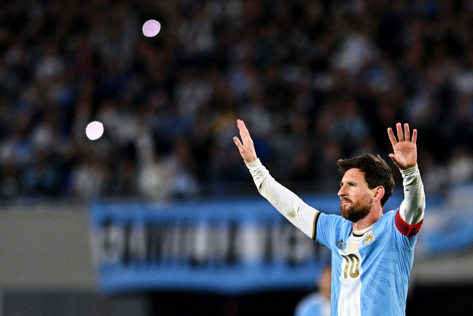 Tears, cheers and goals as Messi bids Argentina farewell