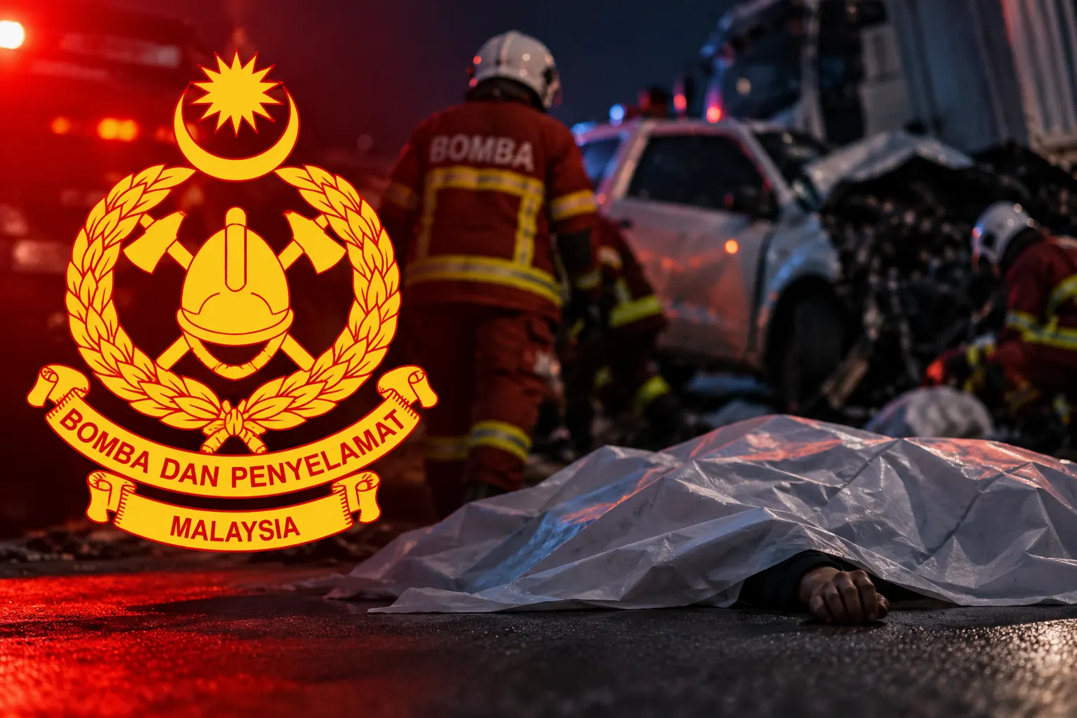 Empat maut termasuk bayi, kanak-kanak dalam nahas tiga kenderaan di PLUS
