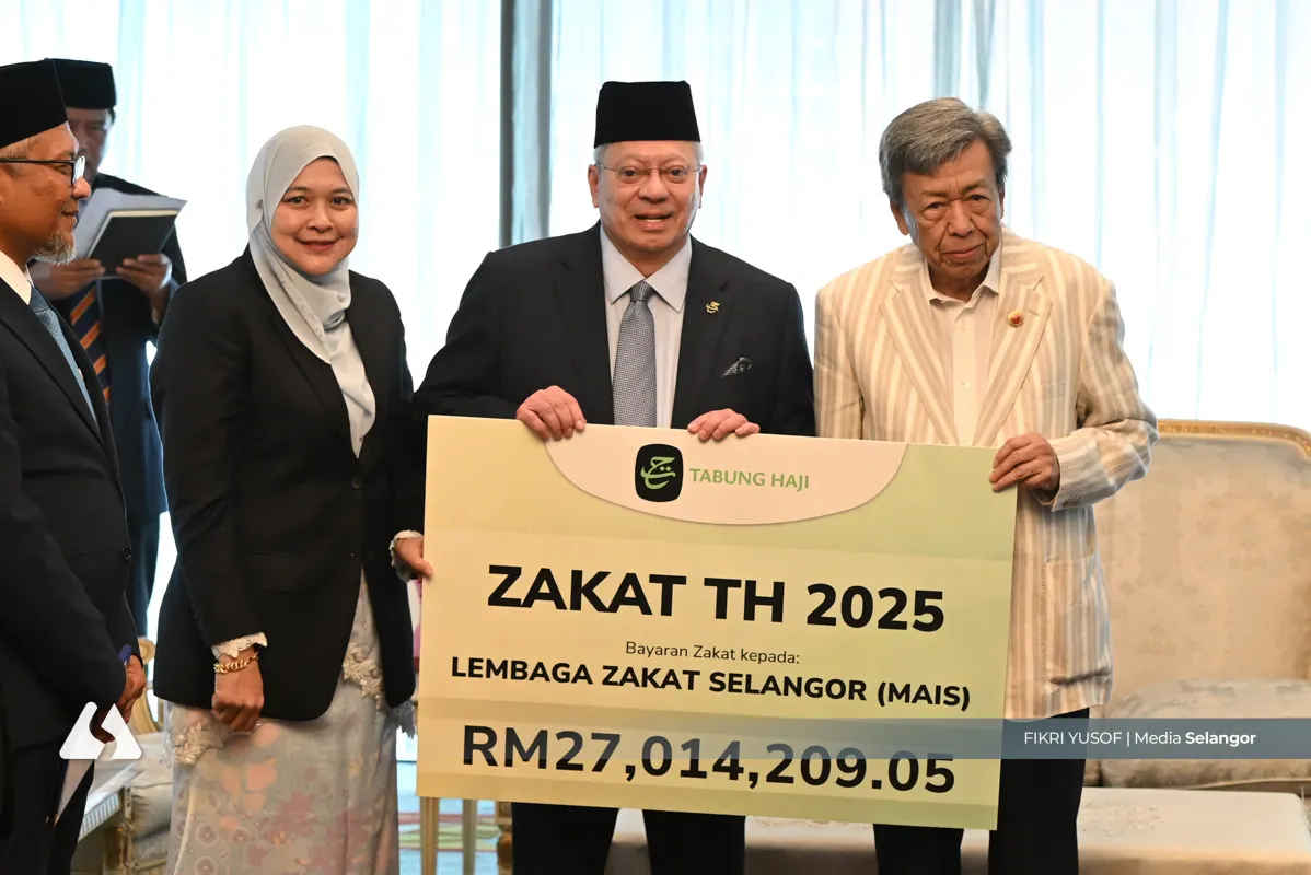 Sultan Selangor berkenan terima zakat perniagaan RM41.72 juta