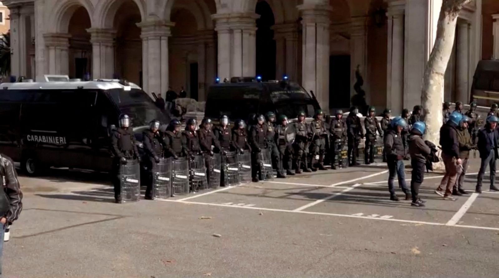 Mass protests sweep Italy during nationwide strike