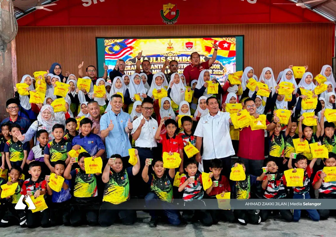 Murid seronok terima makanan percuma Mega NutriSel, harap diteruskan