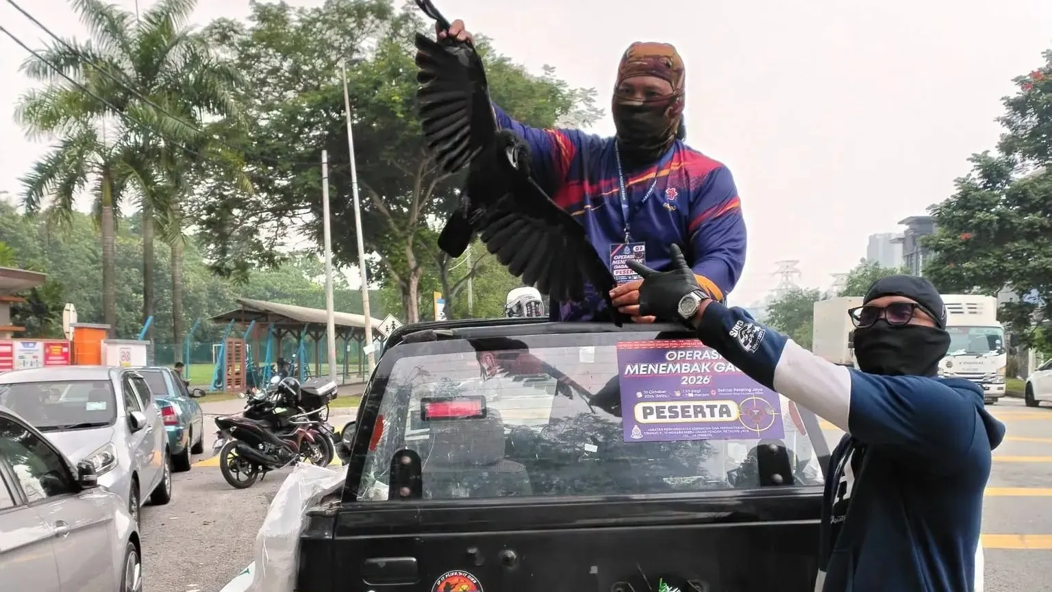 MBPJ hapus 1,352 burung gagak di 27 lokasi panas Petaling Jaya
