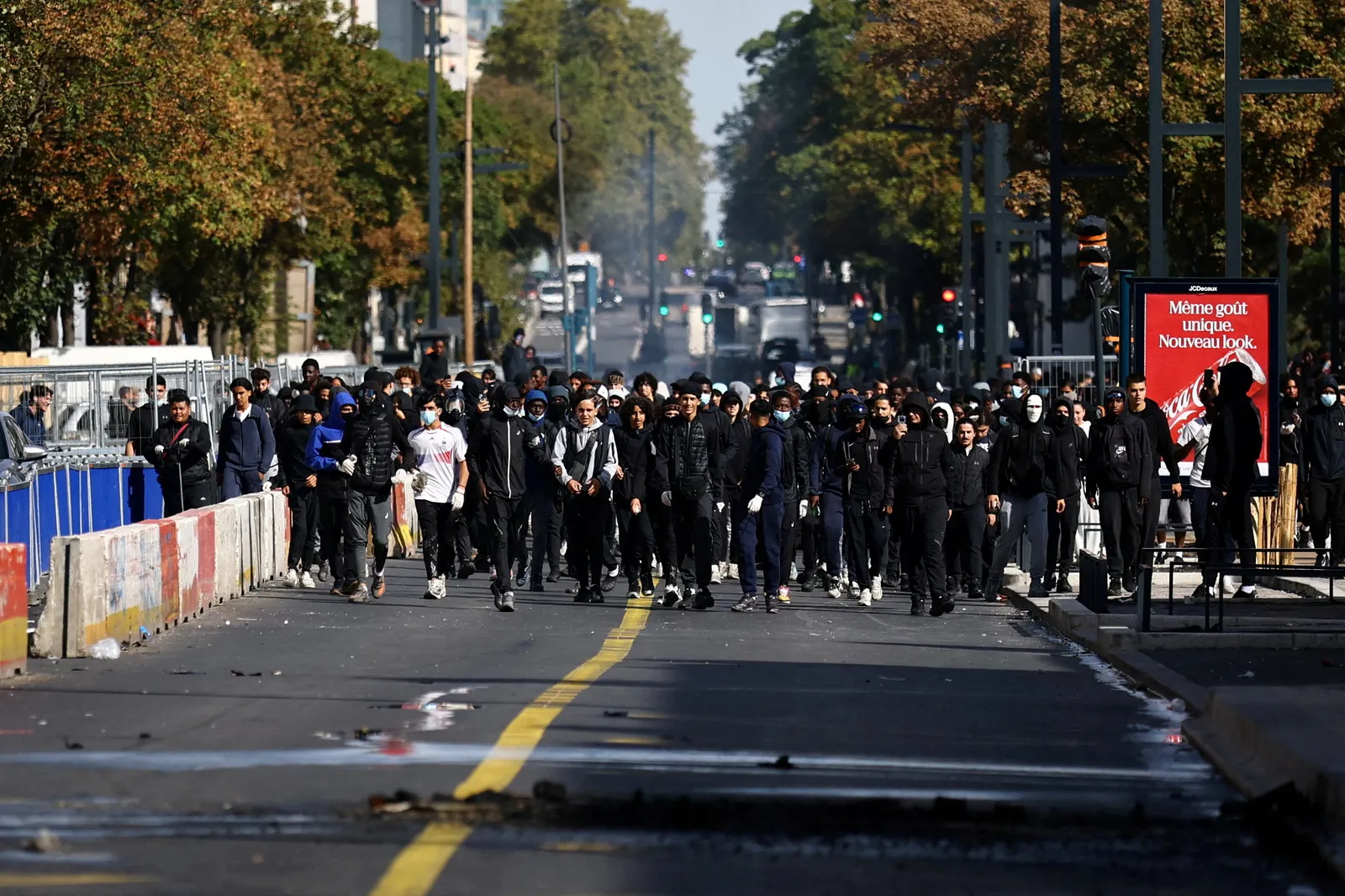 High school students in deprived Paris suburbs spark protest movement