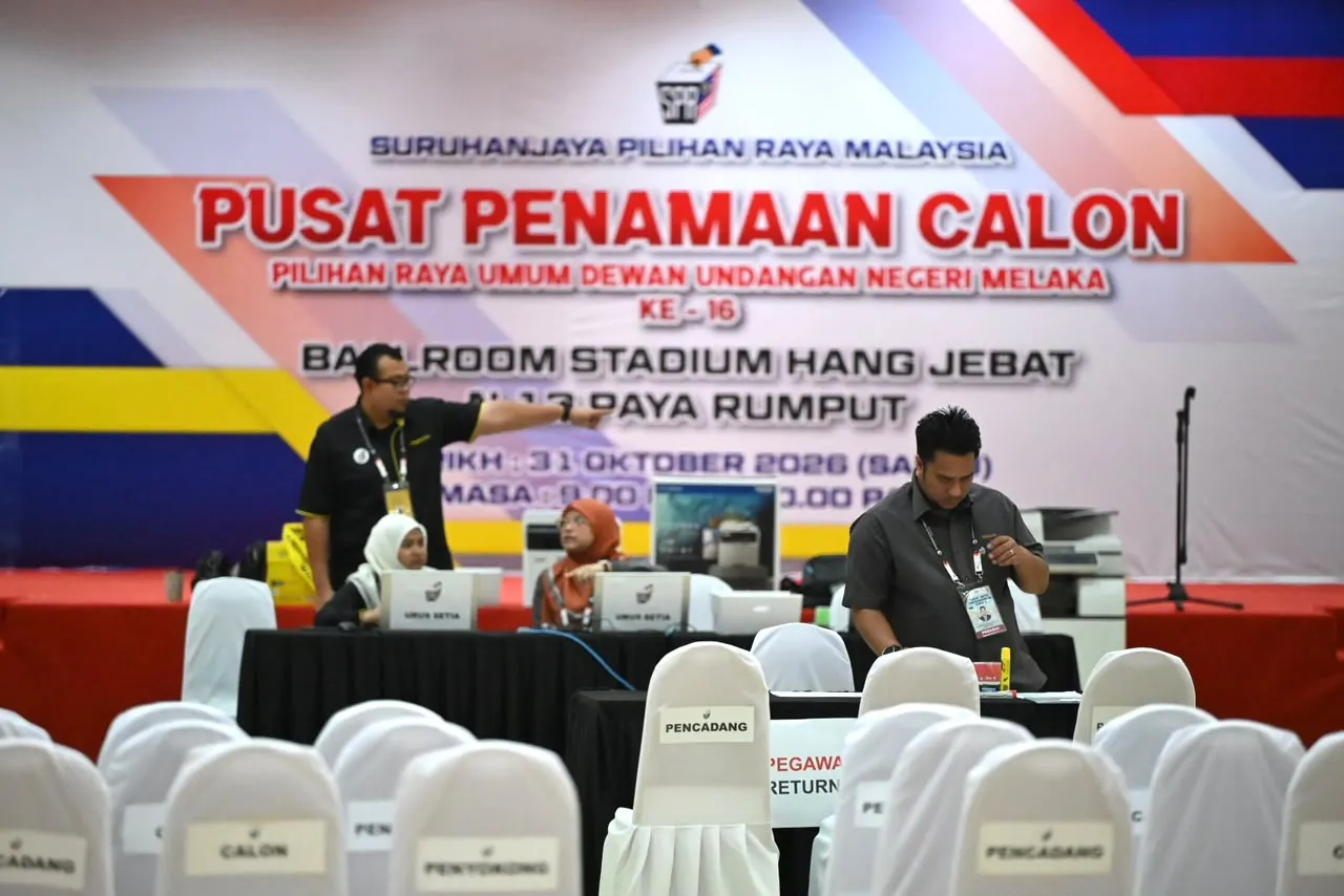 PRN Melaka ke-16 buka tirai dengan proses penamaan calon hari ini