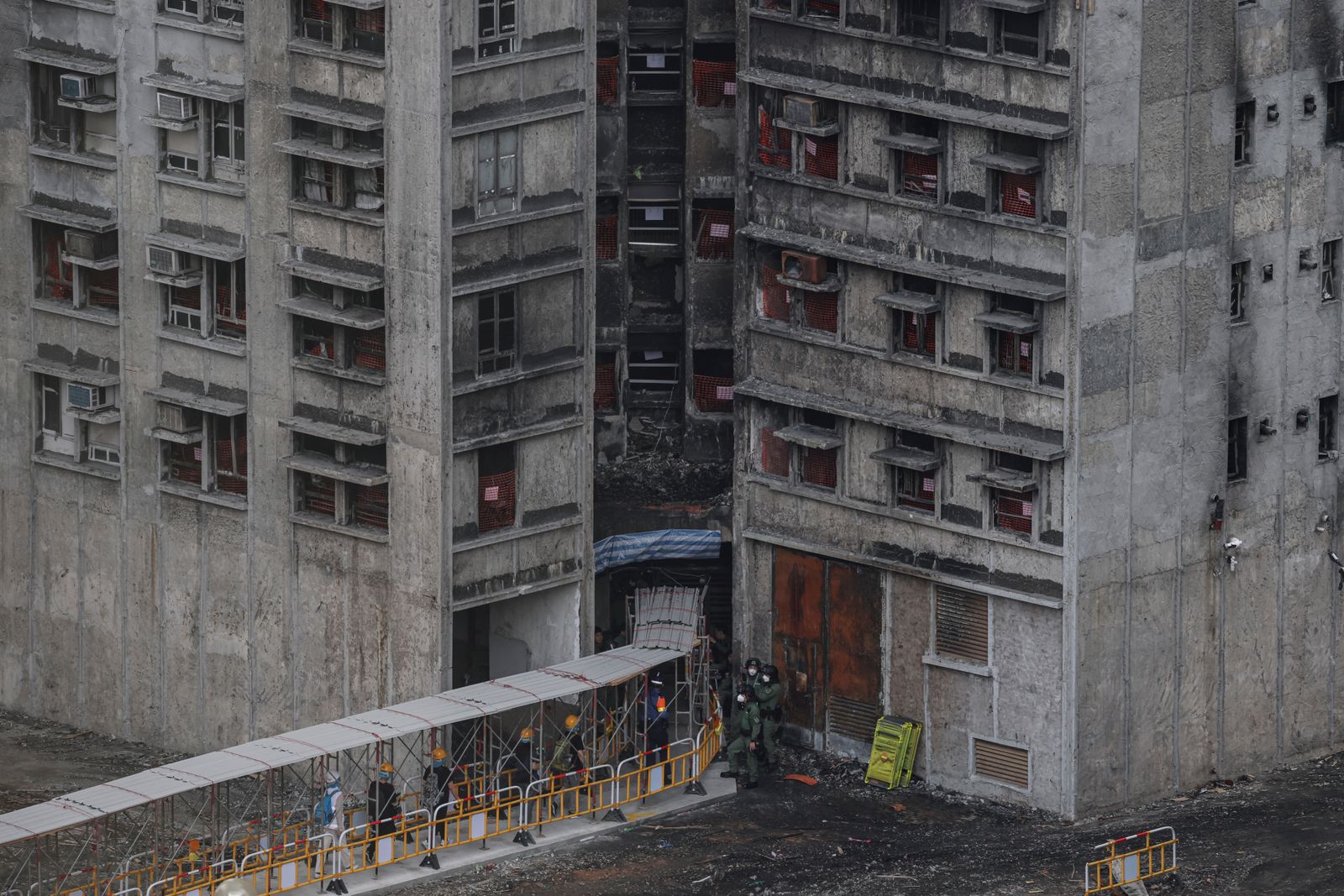 Deadly Hong Kong apartment fire exposes triad networks in renovation field